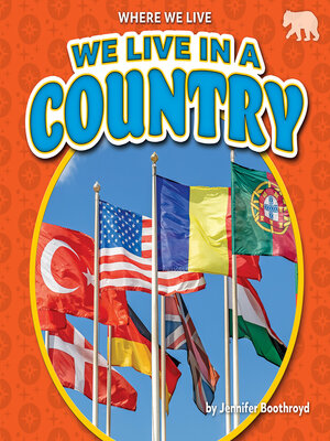 cover image of We Live in a Country